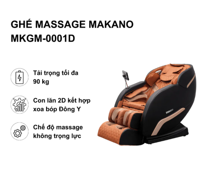 Ghế massage Makano DVGM-0001D