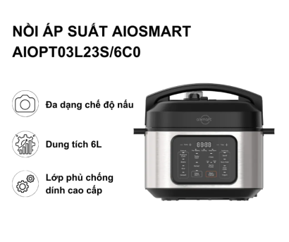 Nồi áp suất AIO Smart AIOPTO3L23S/6CO